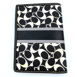 New Without Box COACH passport holder